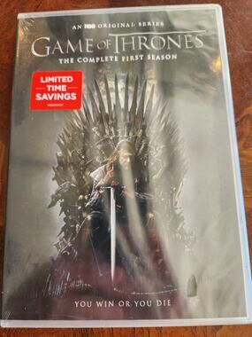 Game of Thrones The Complete First Season DVD Box Set HBO